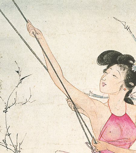 当阳-胡也佛的仕女画和最知名的金瓶梅秘戏图